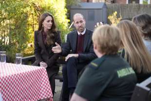 il principe william e kate a southport foto lapresse 2