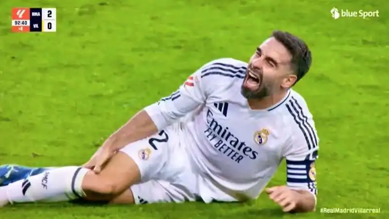 INFORTUNIO DANI CARVAJAL 