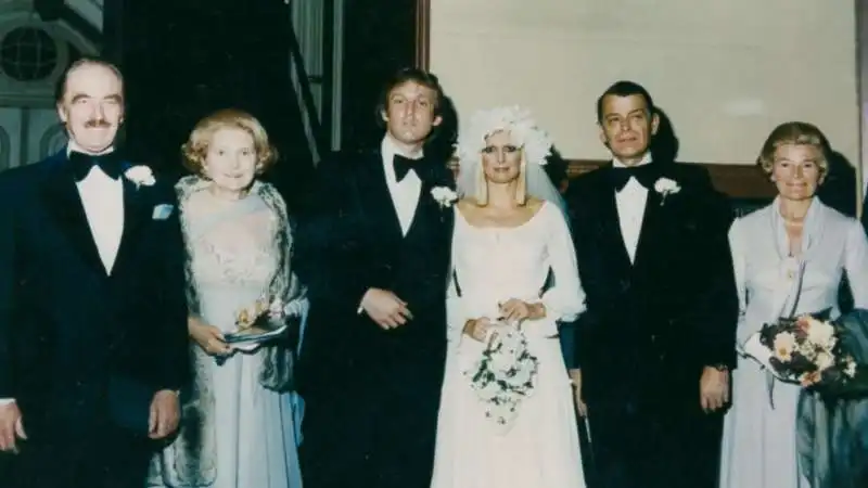 ivana e donald trump matrimonio 1977