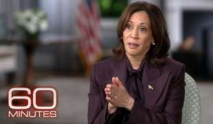 KAMALA HARRIS INTERVISTA 60 MINUTES - CBS