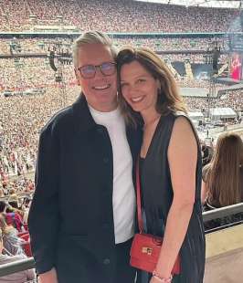 keir starmer e la moglie al concerto di taylor swift