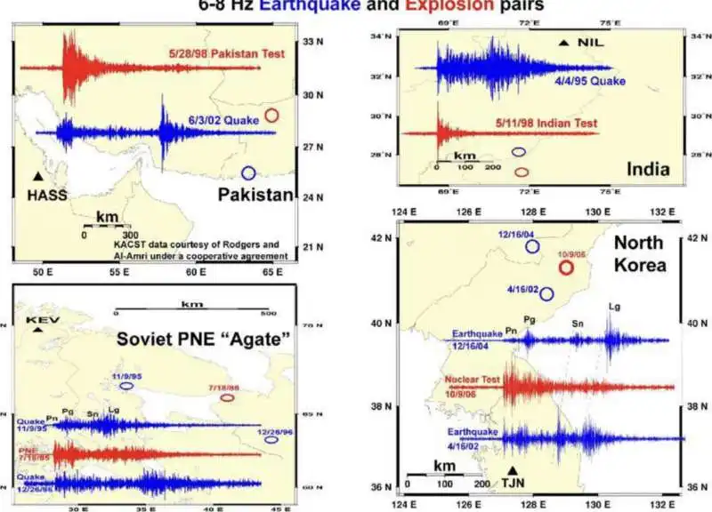 LA PRESUNTA SCOSSA DI TERREMOTO IN IRAN DOPO IL TEST NUCLEARE A SEMNAN 1