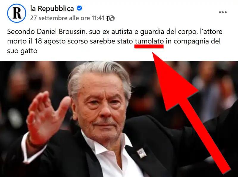 la repubblica, tumolato