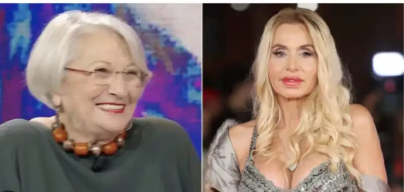 la signora longari e valeria marini