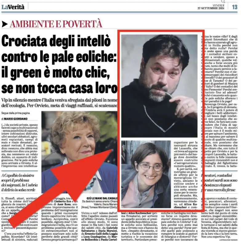 La Verita, Montanari e Valerio