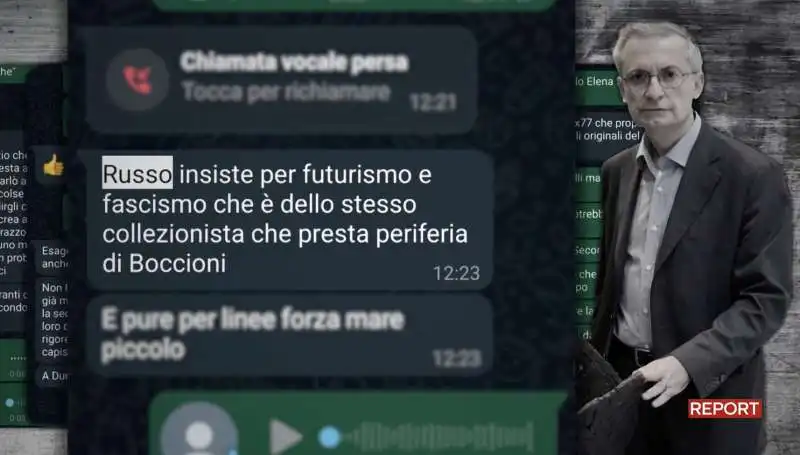 le chat del comitato sulla mostra del futurismo   report 