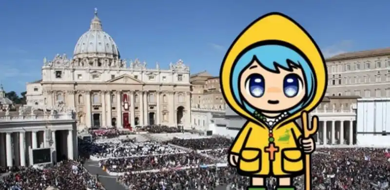 luce mascotte giubileo vaticano