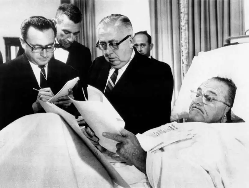 lyndon johnson ospedale 1966