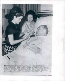 lyndon johnson ospedale moglie e figlia