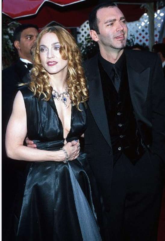 Madonna con il fratello Christopher Ciccone