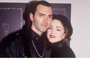 Madonna con il fratello Christopher Ciccone