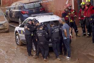 maltempo in spagna foto lapresse 7