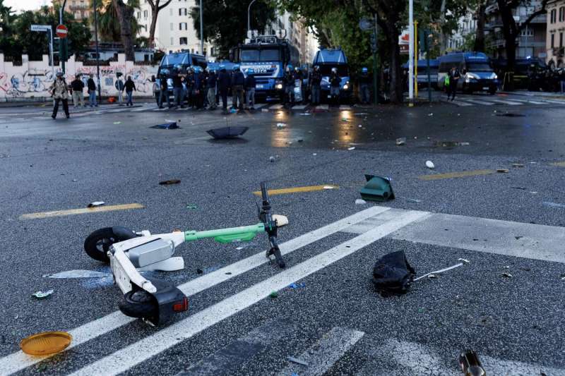 manifestazione pro palestina roma foto lapresse 20