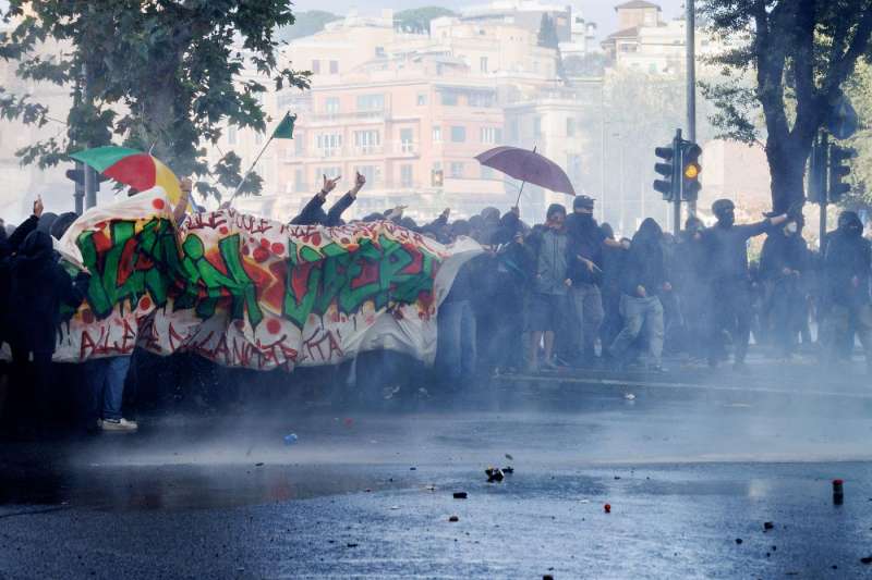 manifestazione pro palestina roma foto lapresse 31