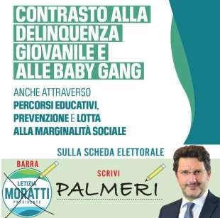 MANIFESTO ELETTORALE DI MANFREDI PALMERI