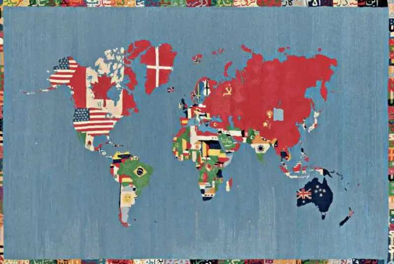 mappa   alighiero boetti