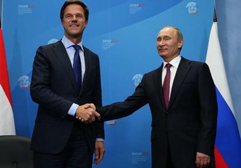 mark rutte vladimir putin