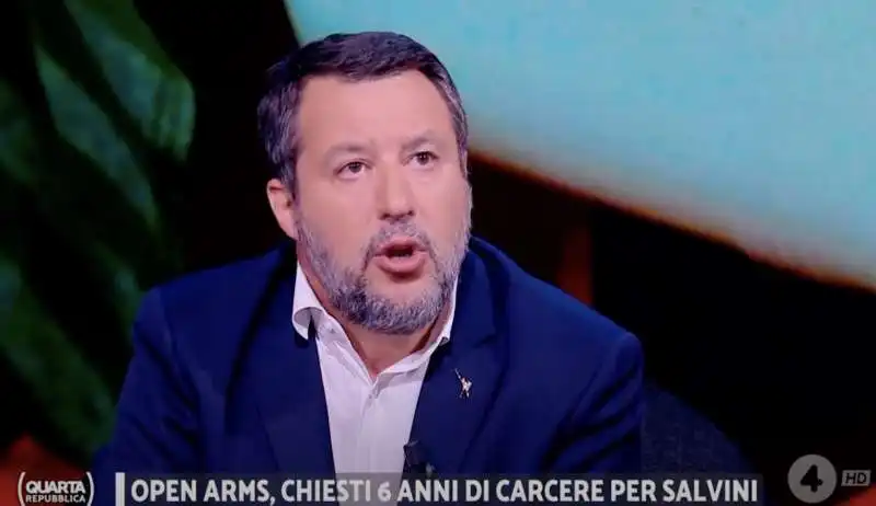 MATTEO SALVINI A QUARTA REPUBBLICA 2