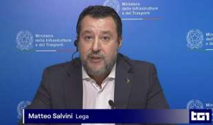 MATTEO SALVINI AL TG1