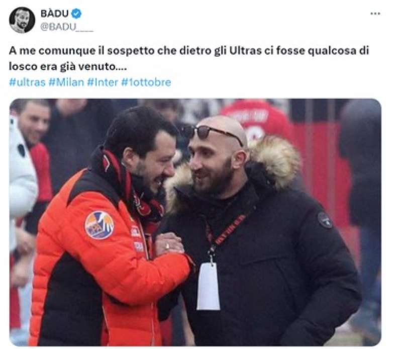 meme sul caso ultras inter e milan 15