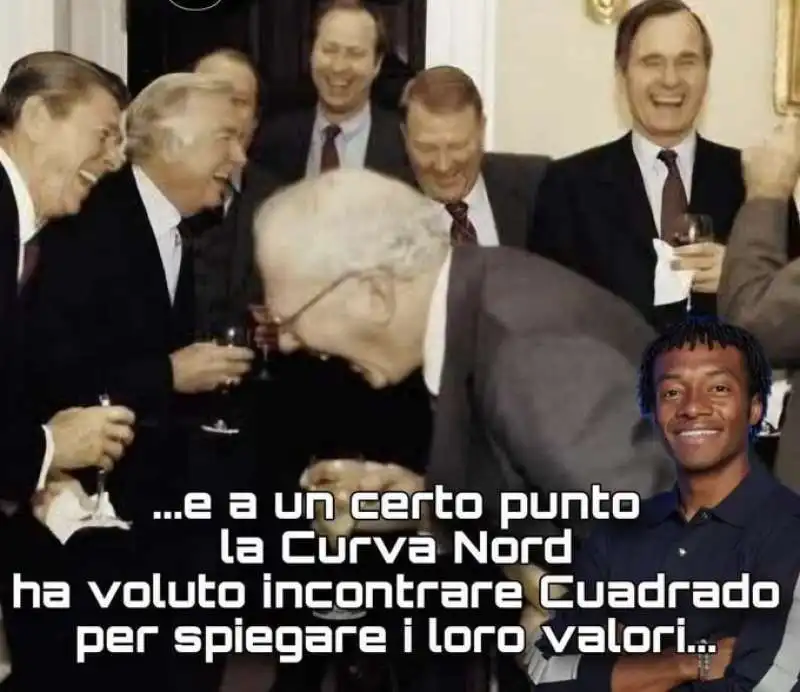 meme sul caso ultras inter e milan  2