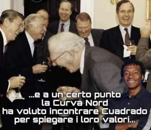 meme sul caso ultras inter e milan 2