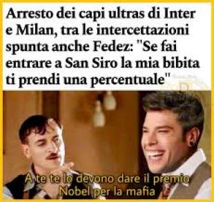 meme sul caso ultras inter e milan 4