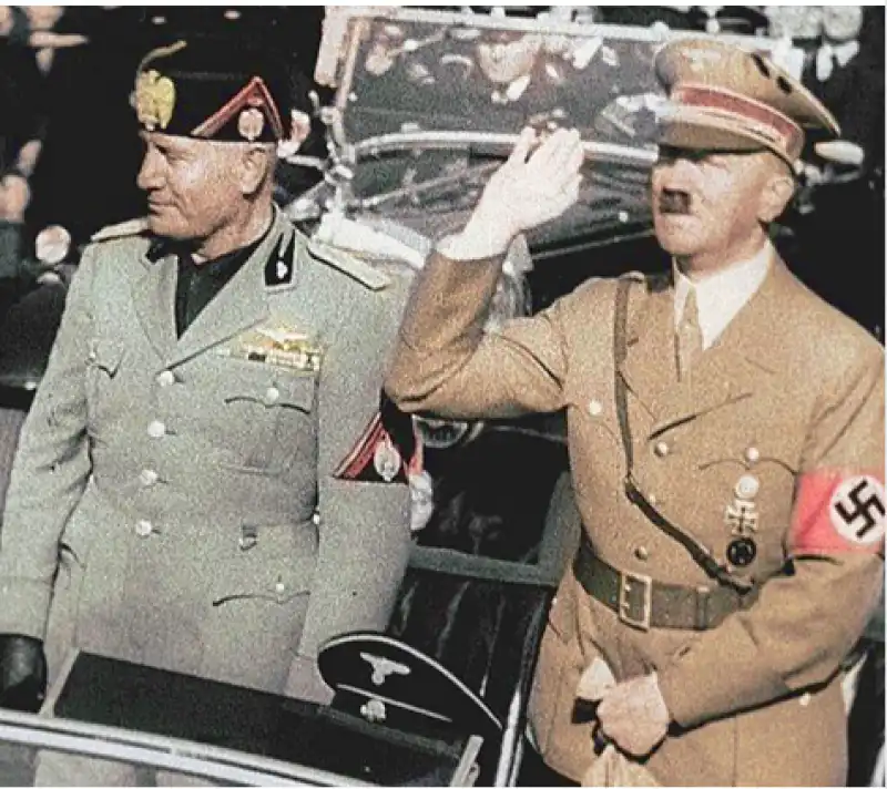 mussolini hitler