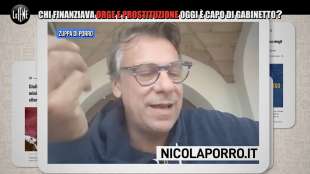 nicola porro su francesco spano servizio delle iene