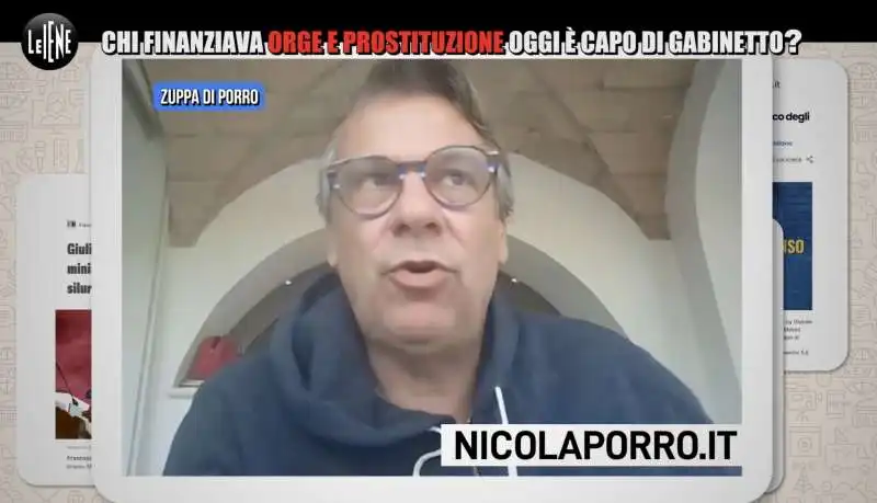 nicola porro su francesco spano   servizio delle iene   