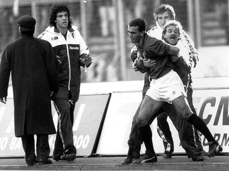 pasquale bruno derby di torino 1991