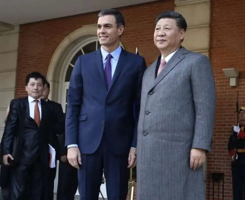 pedro sanchez   xi jinping  2