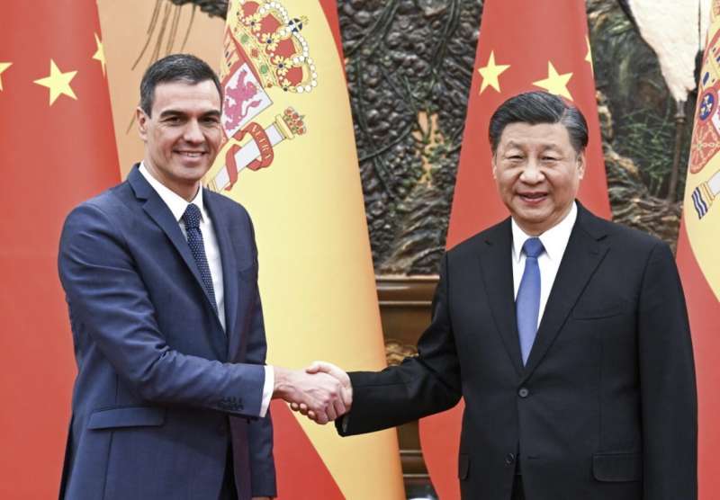 pedro sanchez xi jinping