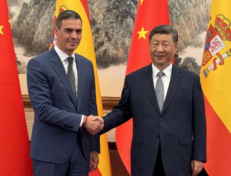 pedro sanchez xi jinping