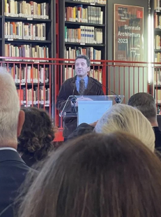 pietrangelo buttafuoco presentazione della rivista la biennale di venezia