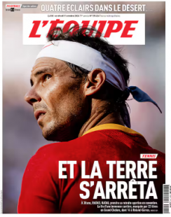 rafa nadal l'equipe