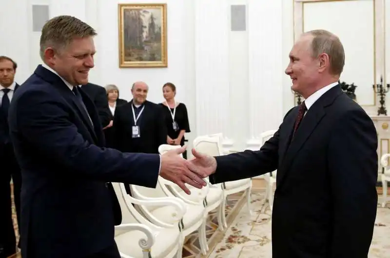 robert fico   vladimir putin 