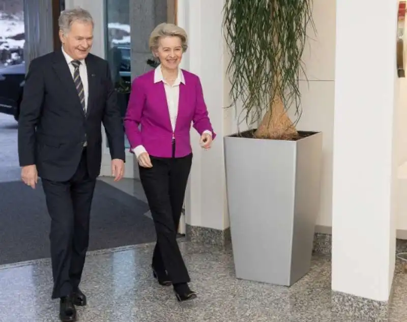 sauli niinisto ursula von der leyen 3