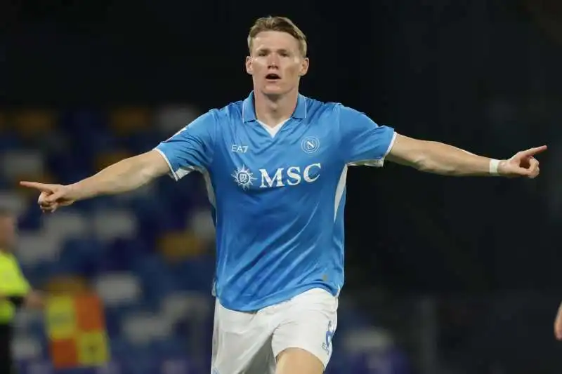 scott McTominay - foto lapresse  