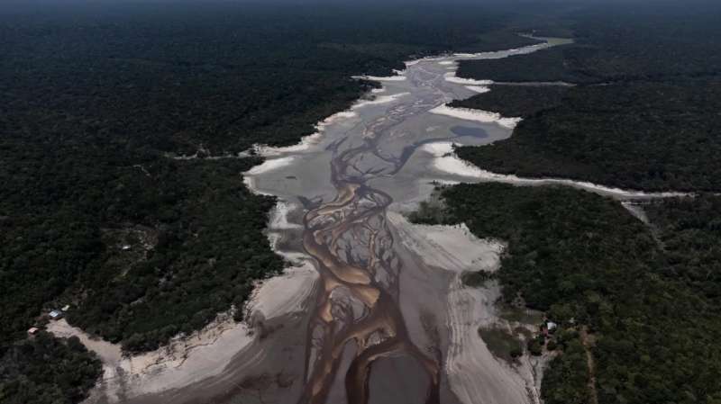 siccita nel rio delle amazzoni