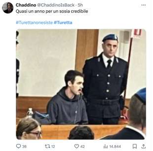 tweet dei negazionisti di filippo turetta 2