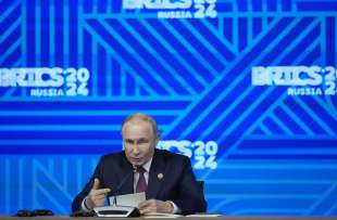 vladimir putin vertice brics 2024 foto lapresse