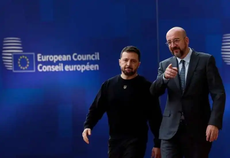 VOLODYMYR ZELENSKY CHARLES MICHEL