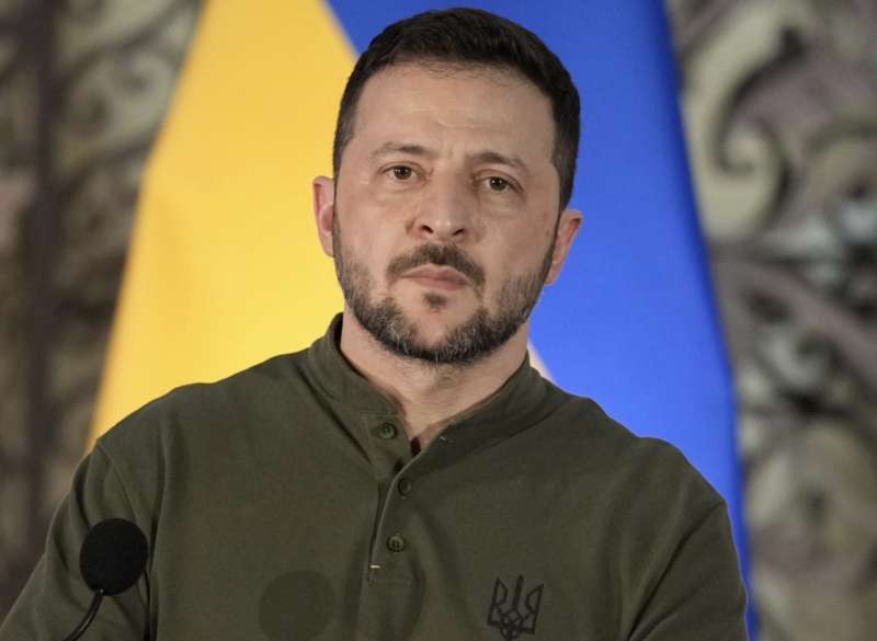 volodymyr zelensky foto lapresse