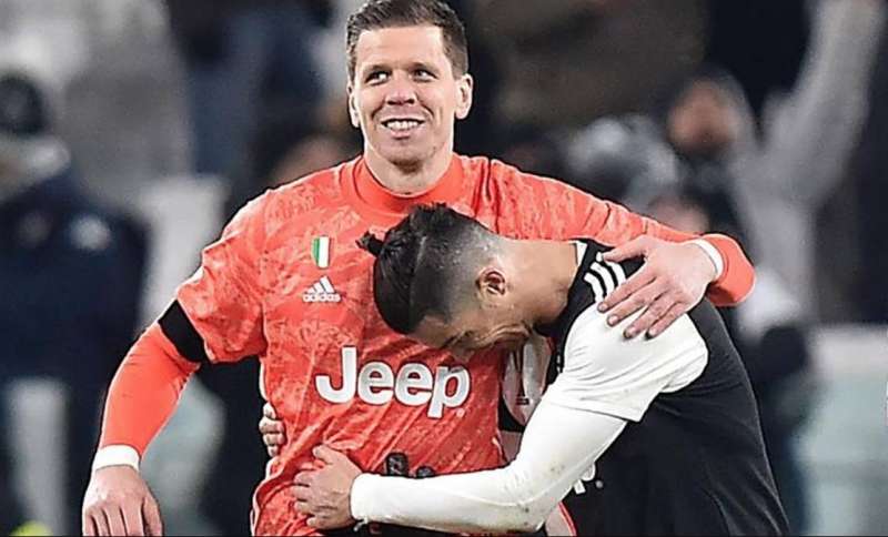 wojciech szczesny cristiano ronaldo