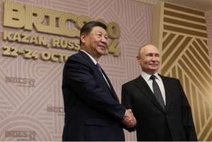 xi jinping vladimir putin - vertice brics a Kazan