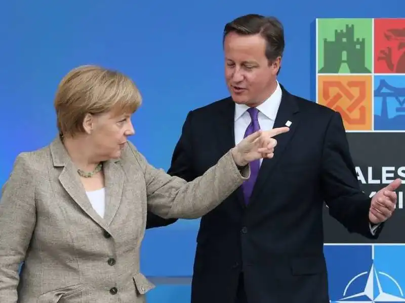 angela merkel david cameron