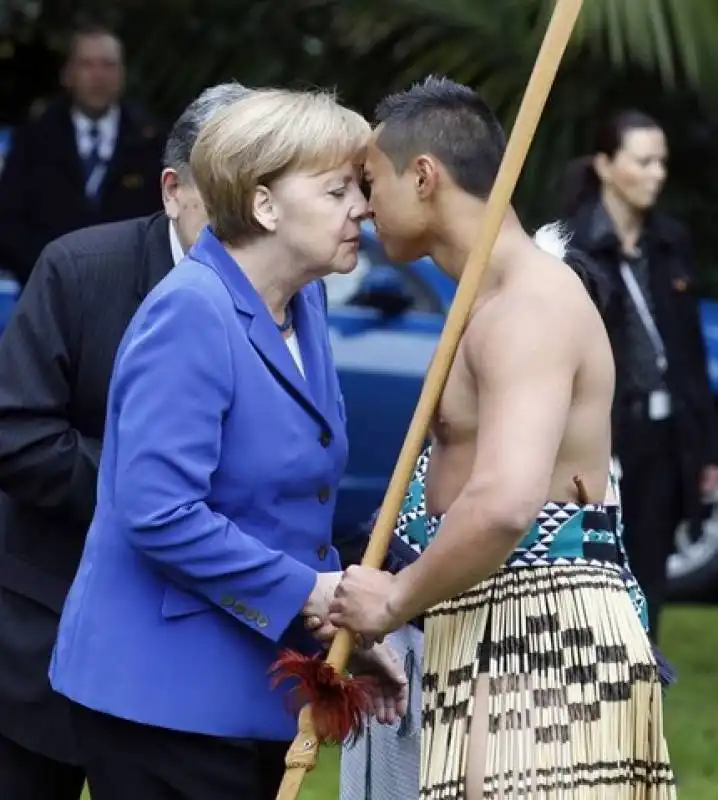 angela merkel in nuova zelanda 11