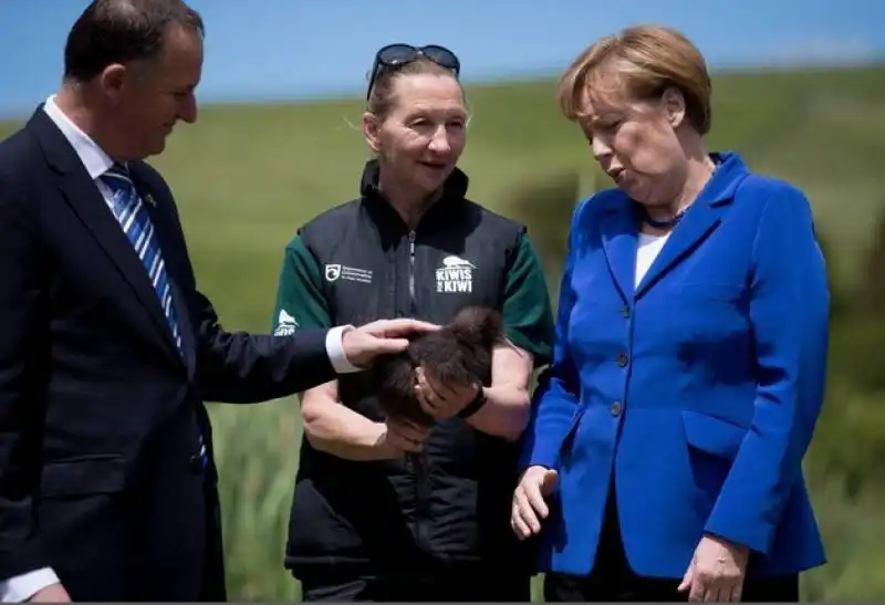 angela merkel in nuova zelanda 16