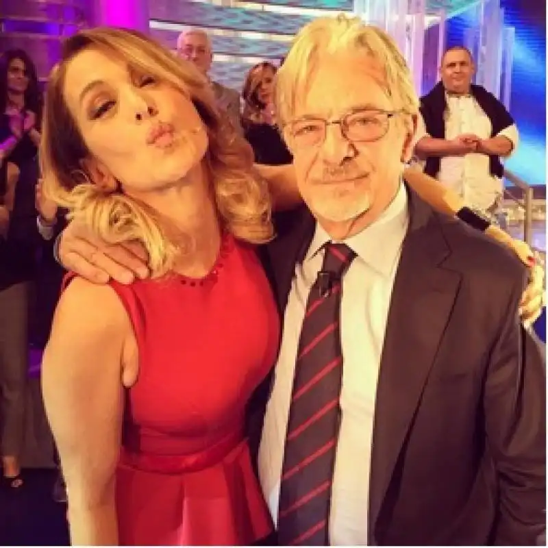 barbara d'urso e giancarlo giannini